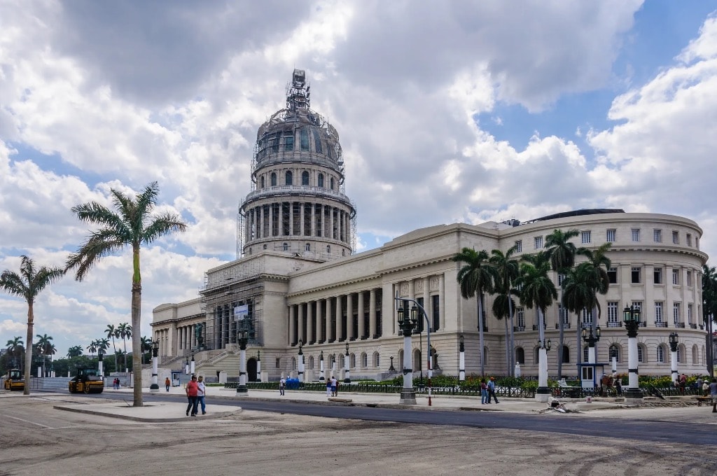El Capitolio Havana Capitol building daytime, Cuba